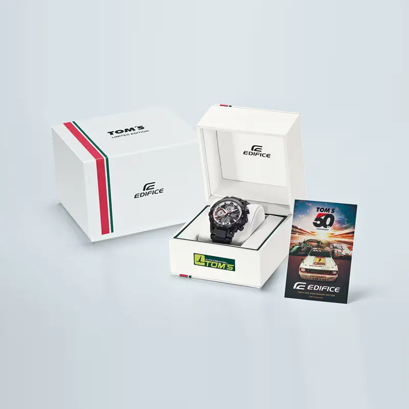 Casio Edifice TOM'S 50th Anniversary Edition​ Men's Watch- EFS-S641TMS-1A​